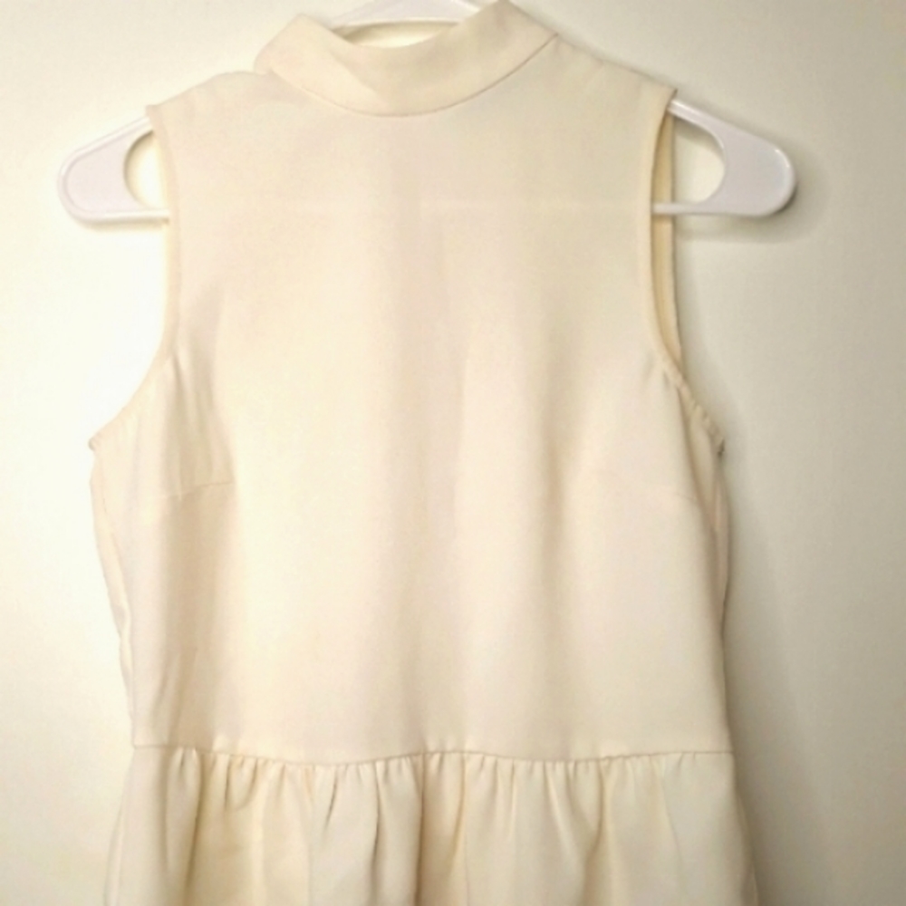 J Crew Cream Tank Top M
